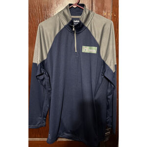 Notre Dame Fighting Irish Blue Captivating L/S 1/4 Zip Size XL NEW WITH TAGS!